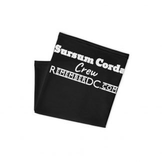 Sursum Corda Crew Face Mask – Remembering DC!