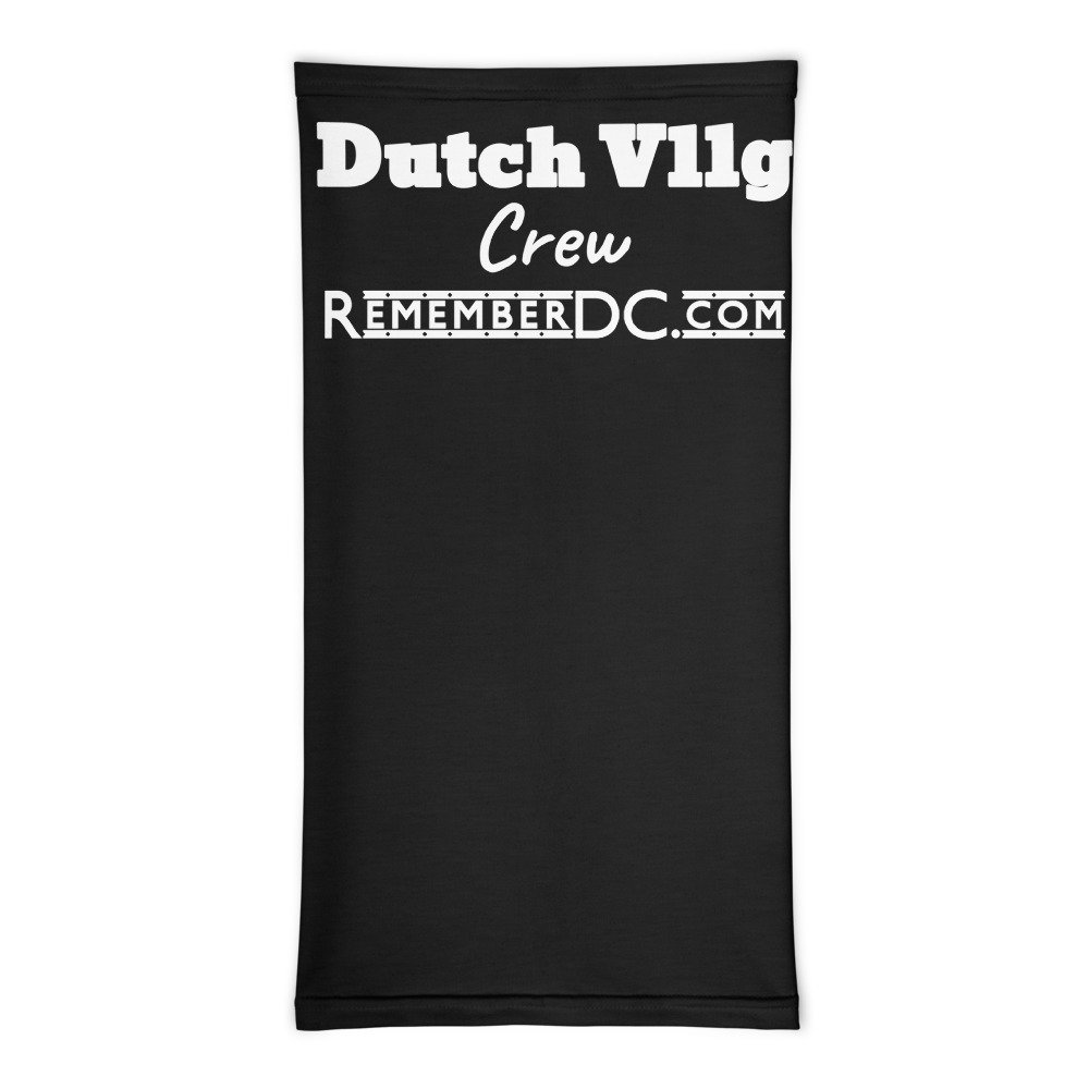 Dutch Village Crew Face Mask – Remembering DC! - Image 2