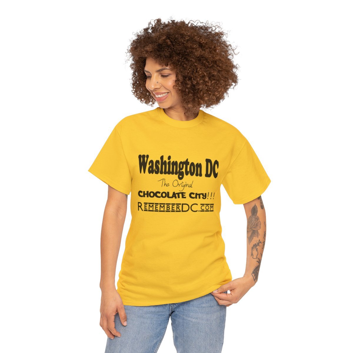 *Tee - Original Chocolate City – Remember DC! 13 Color Options - Image 64