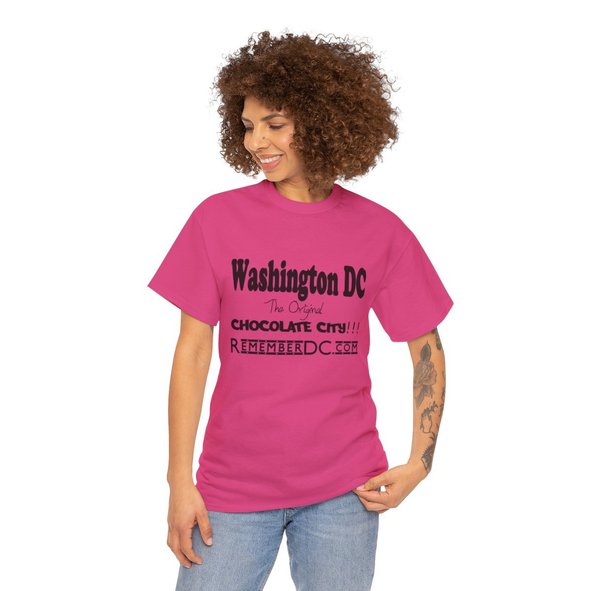 *Tee - Original Chocolate City – Remember DC! 13 Color Options - Image 136