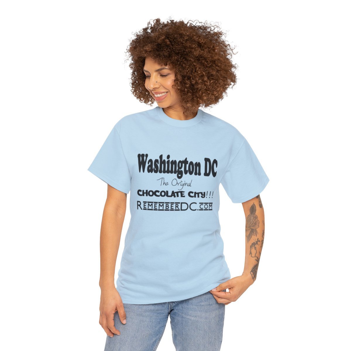 *Tee - Original Chocolate City – Remember DC! 13 Color Options - Image 88