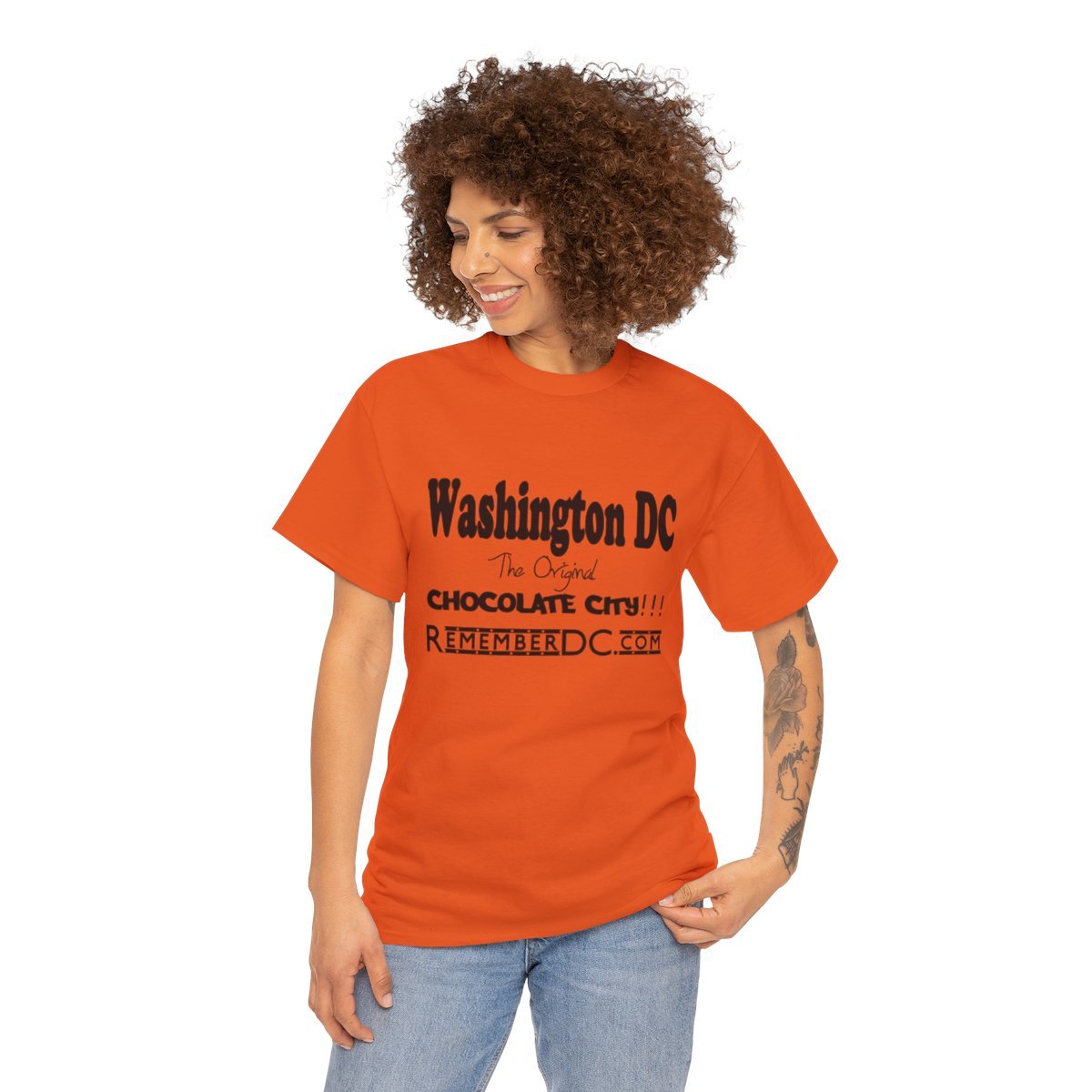 *Tee - Original Chocolate City – Remember DC! 13 Color Options - Image 52