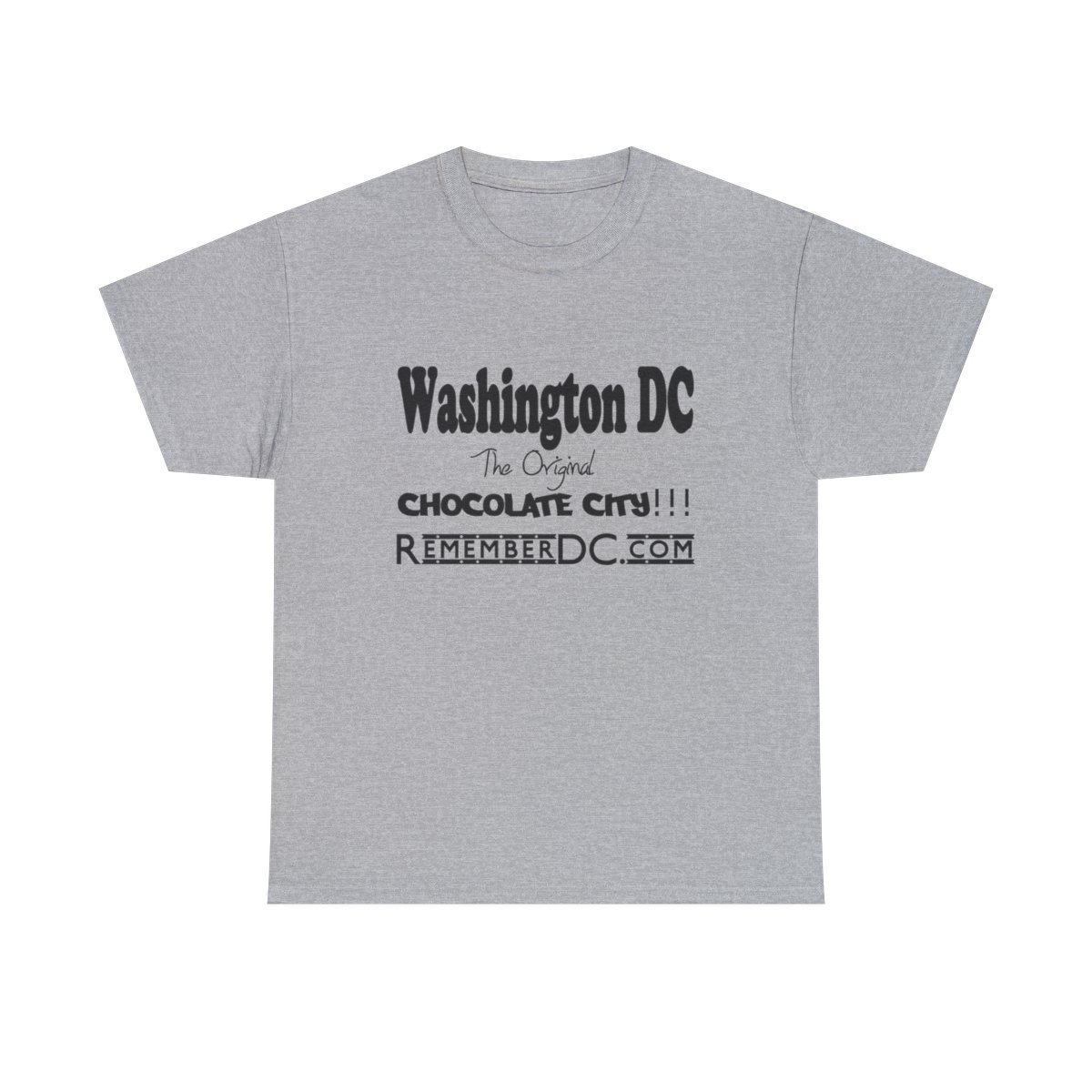 *Tee - Original Chocolate City – Remember DC! 13 Color Options - Image 2