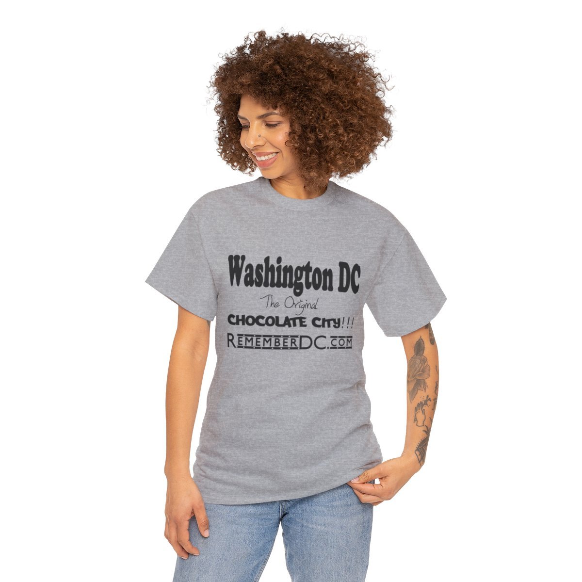 *Tee - Original Chocolate City – Remember DC! 13 Color Options - Image 4