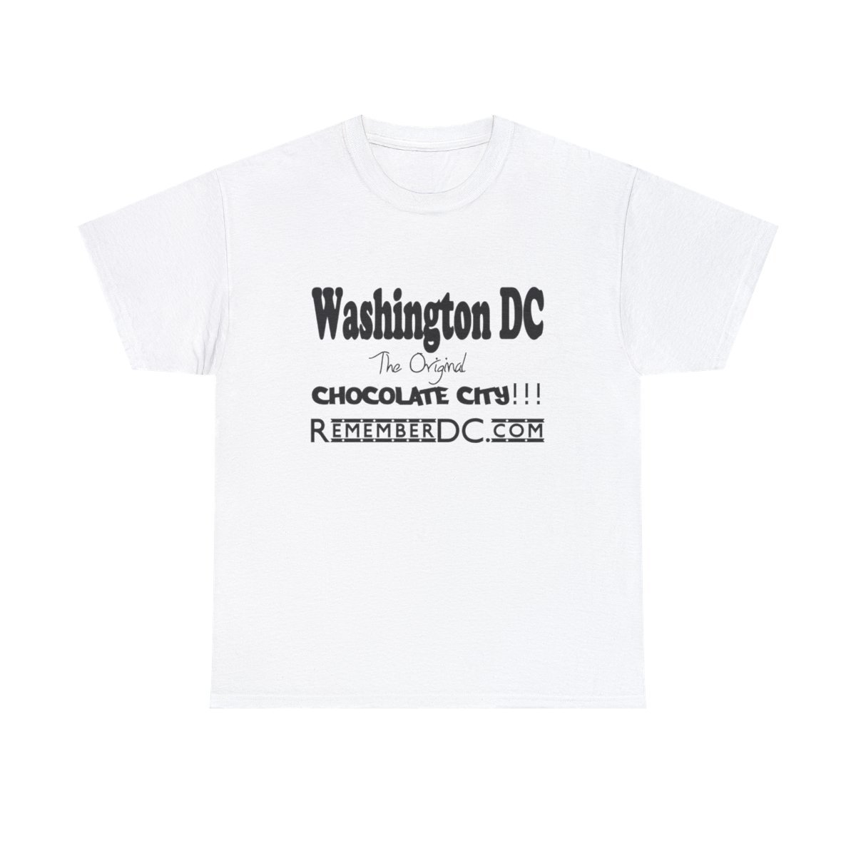 *Tee - Original Chocolate City – Remember DC! 13 Color Options - Image 14