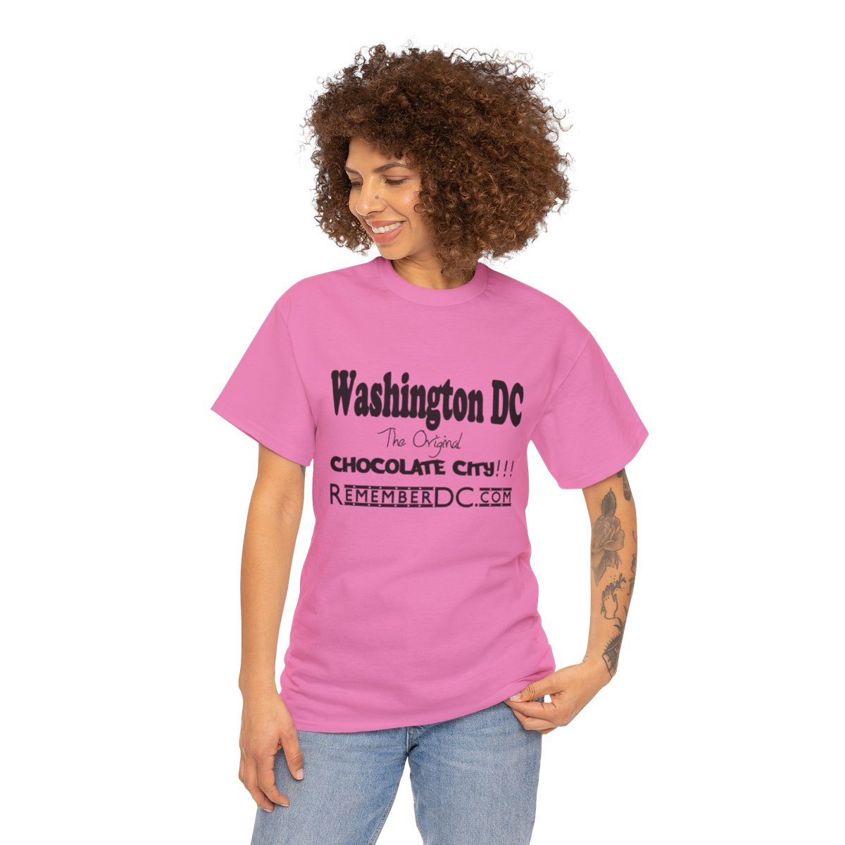 *Tee - Original Chocolate City – Remember DC! 13 Color Options - Image 124