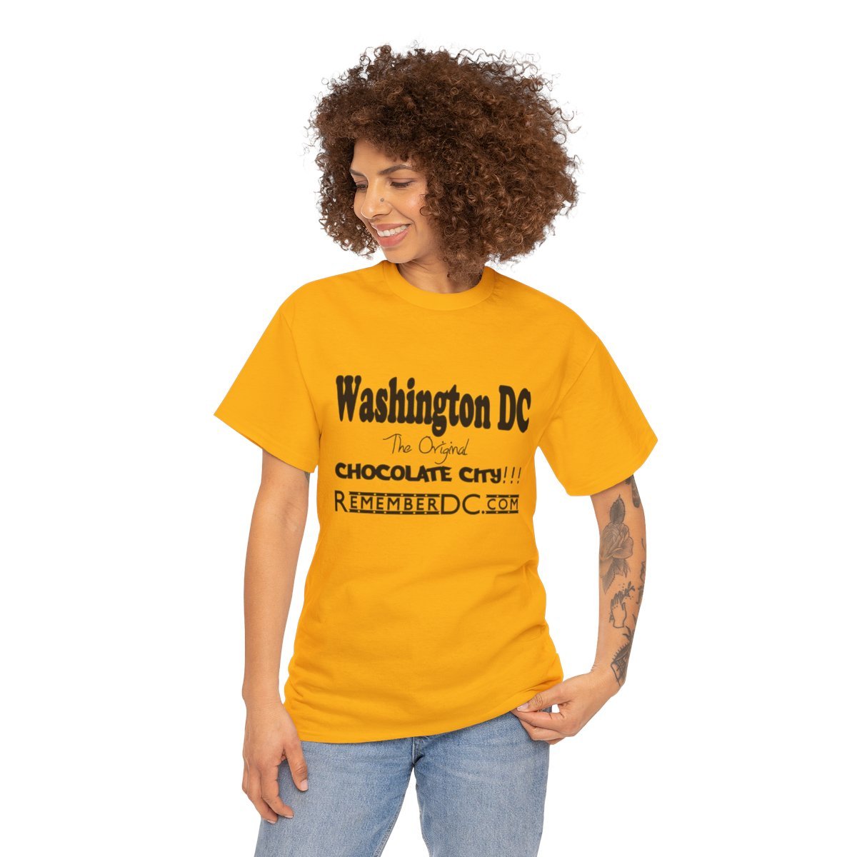 *Tee - Original Chocolate City – Remember DC! 13 Color Options - Image 40